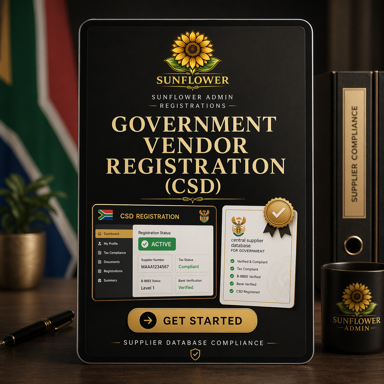 Government Vendor Registration (CSD)